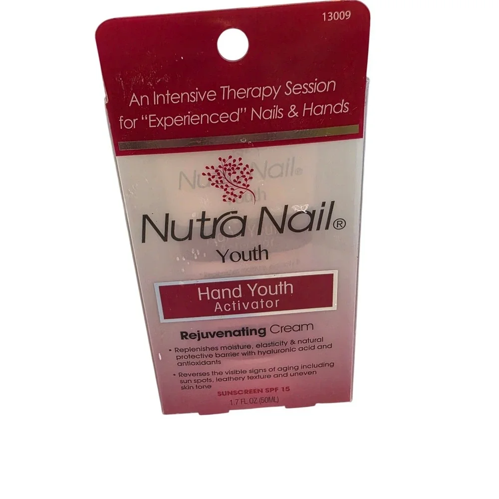 Nutra Nail Youth‎ Hand Youth Activator Rejuvenating Cream SPF 15 1.7oz 13009 NIB